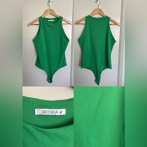 Green bodysuit